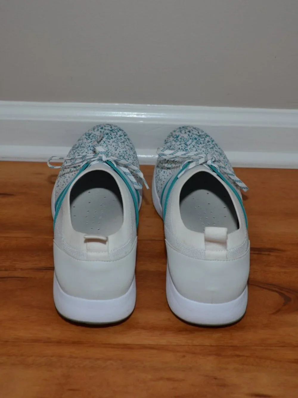 Alegria Traq White Multi TRA-QOO-5110 Wms EUR 42/ US 11 Tennis Comfort Sneakers